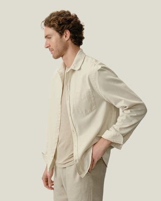 Twill Shirt / Cream