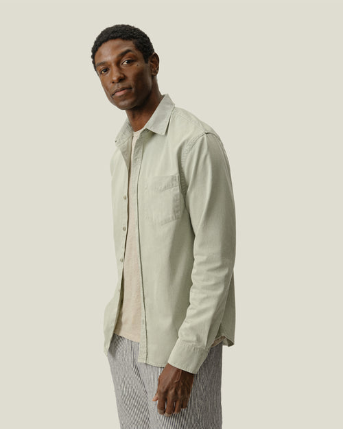 Twill Shirt / Seagrass