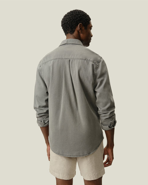 Twill Shirt / Slate