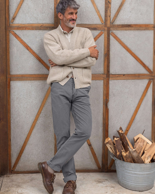 Vale Cardigan / Bone