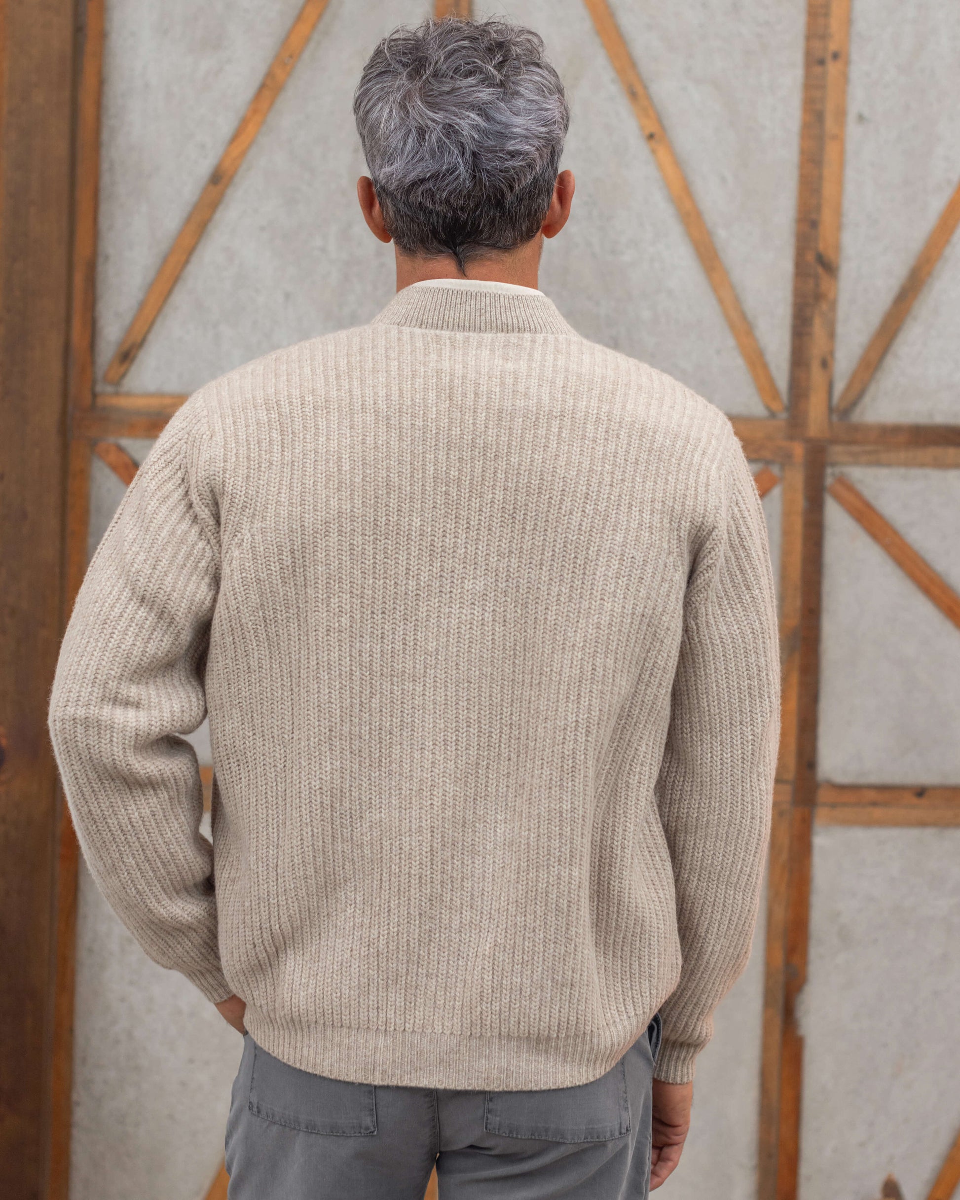 Vale Cardigan / Bone