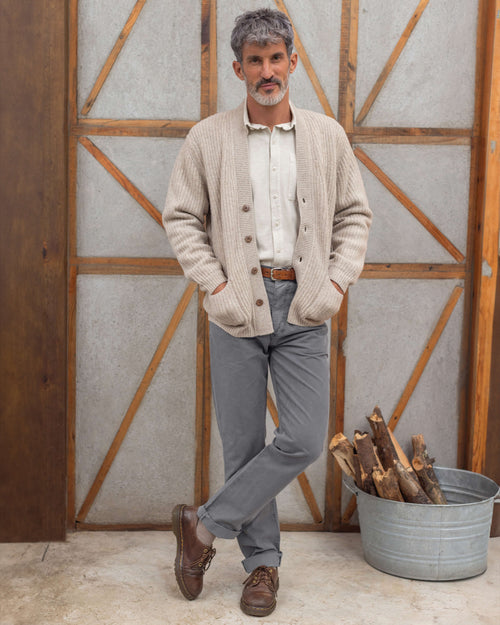 Vale Cardigan / Bone