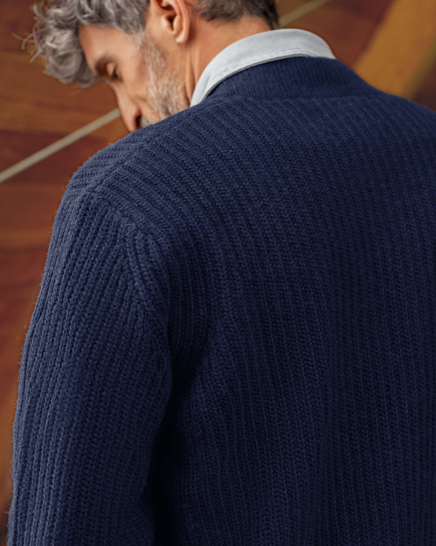 Vale Cardigan / Indigo