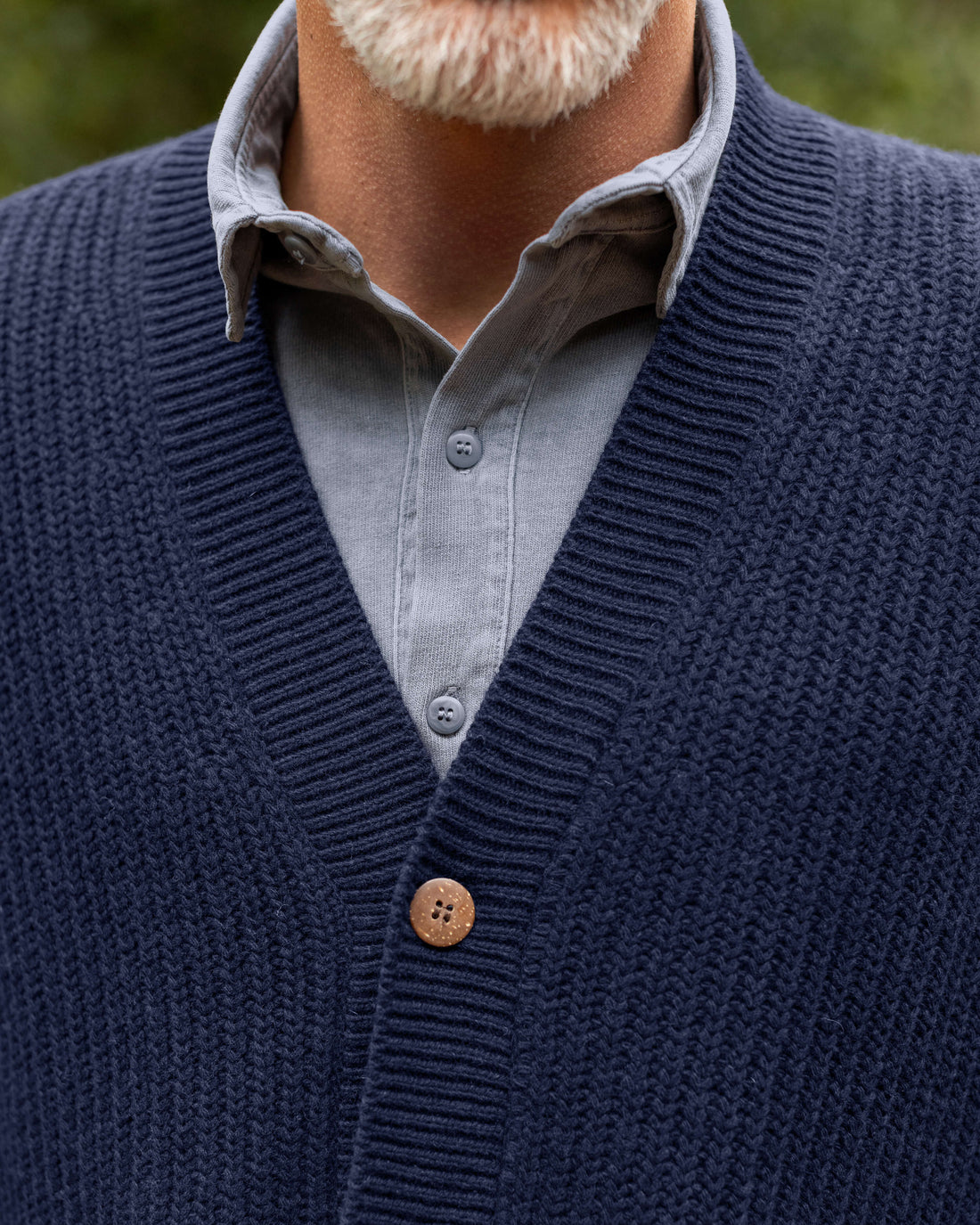 Vale Cardigan / Indigo