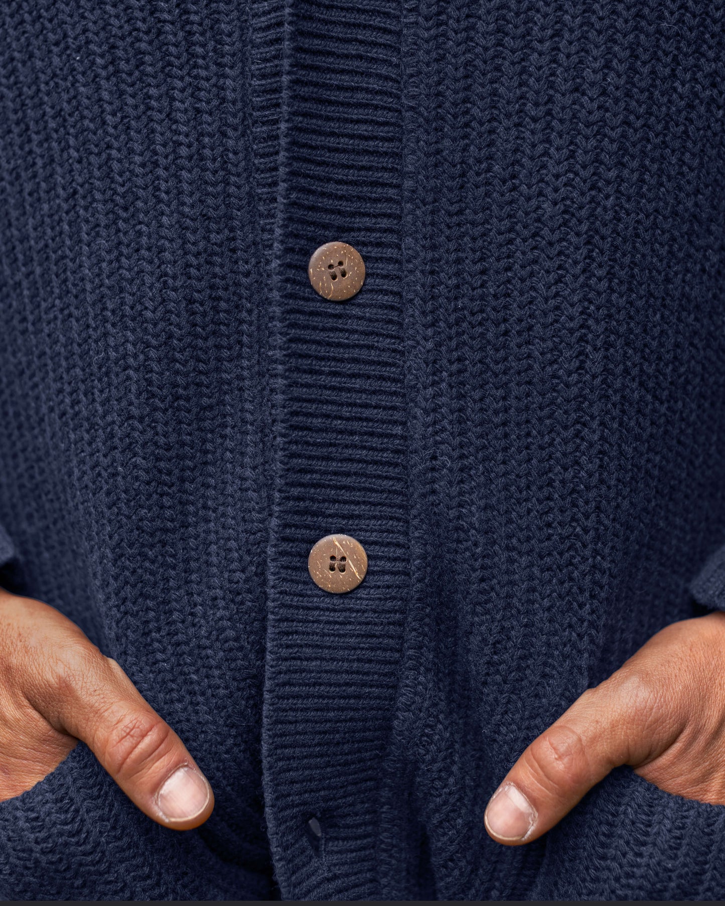 Vale Cardigan / Indigo