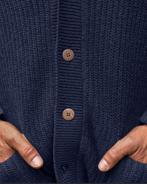 Vale Cardigan / Indigo