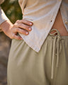 Women's Featherweight Caza Knit Pants / Seagrass