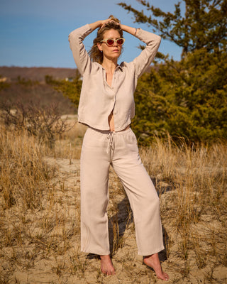 Women's June Button Up / Bone