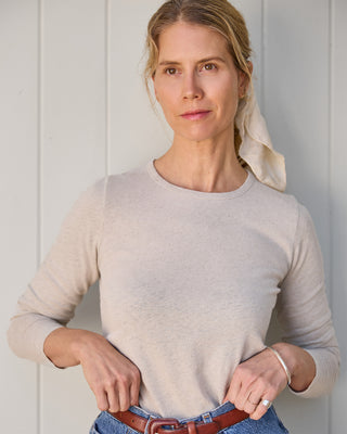 Women's Long Sleeve Sun Tee / Bone