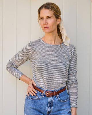 Women's Long Sleeve Sun Tee / Lines
