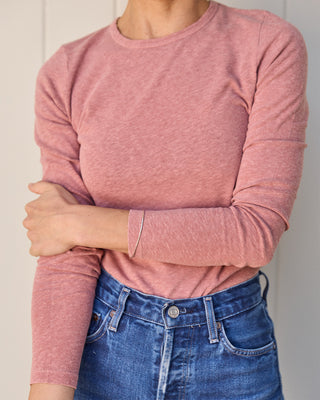 Women's Long Sleeve Sun Tee / Rose