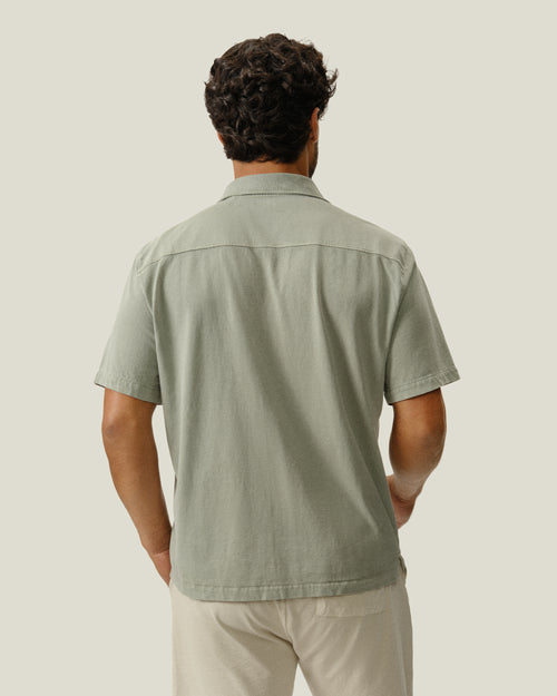 Featherweight Caza Camp Shirt / Riverstone