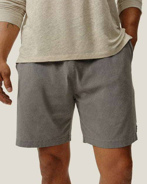 Featherweight Caza Knit Shorts / Slate