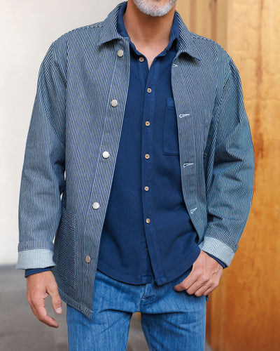 Caza Knit Shirt / Indigo