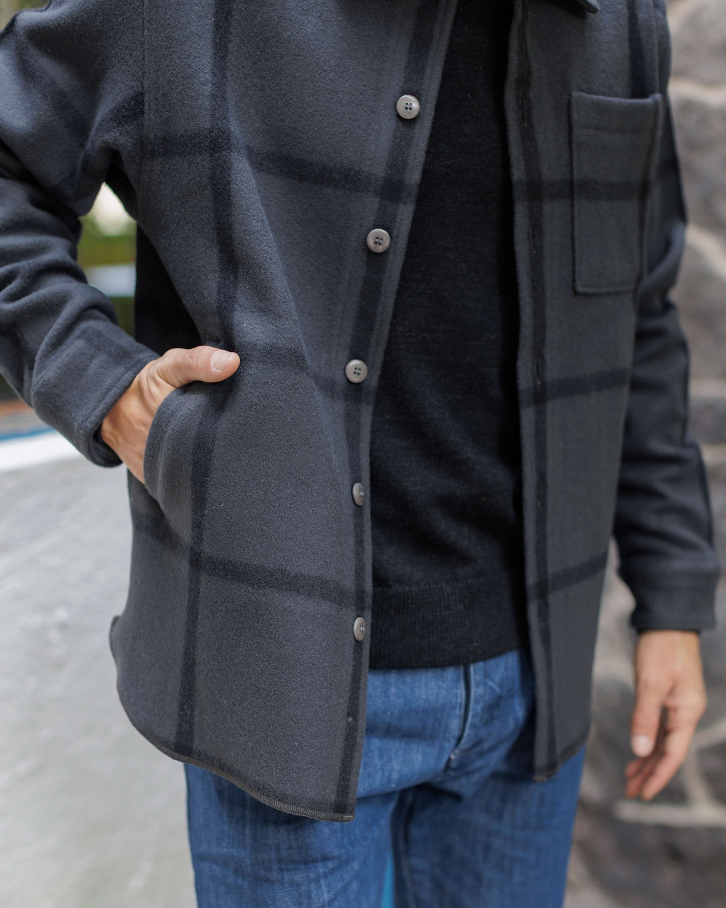 Park Shirt Jacket / Ink