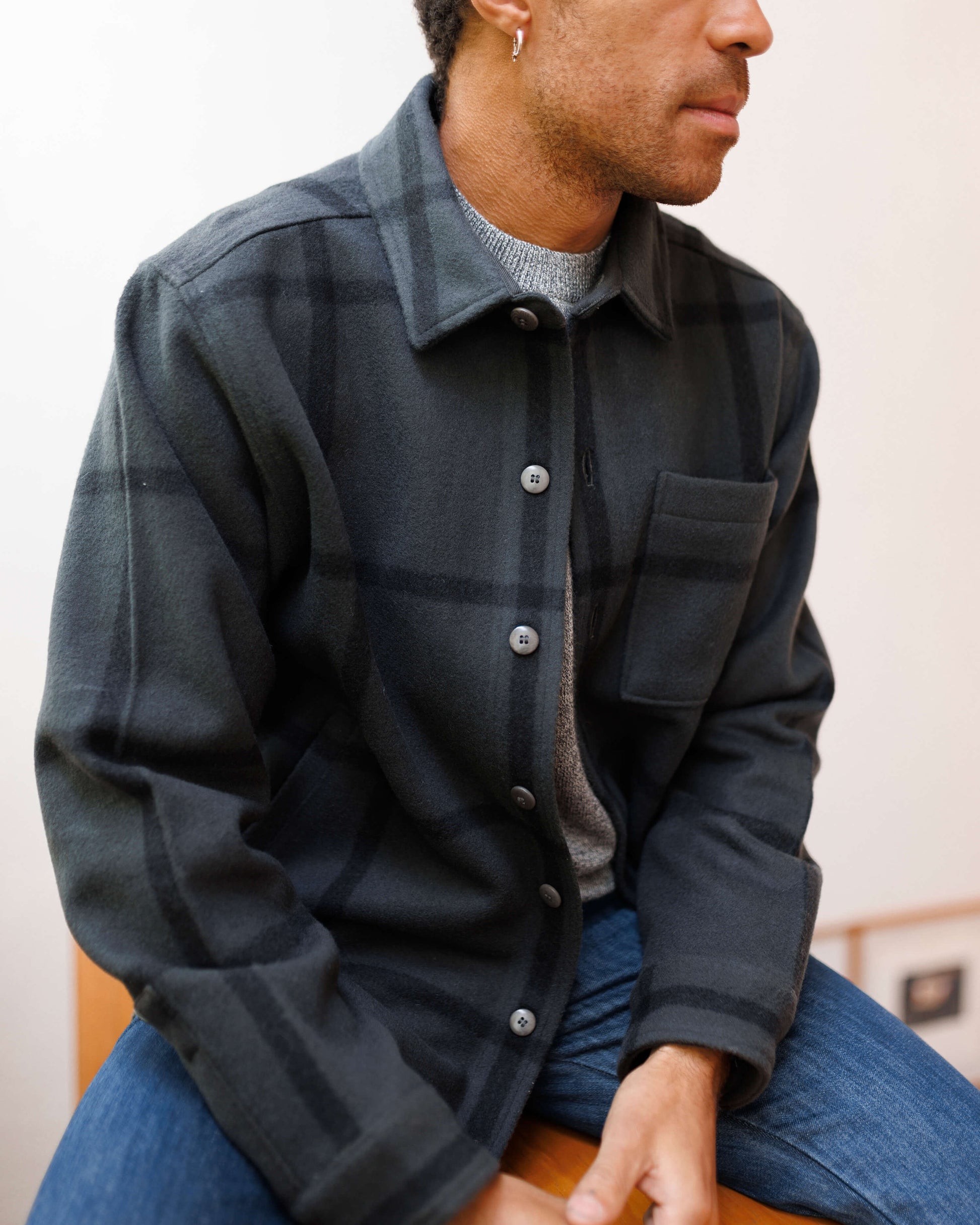 Park Shirt Jacket / Ink