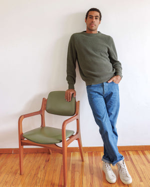 Denim Cham Pants / Ocean