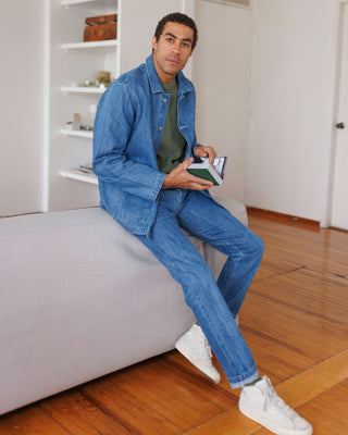 Denim Kite Jacket / Ocean