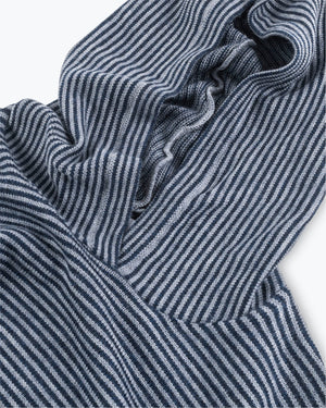 Campo Hoodie / Indigo Lines