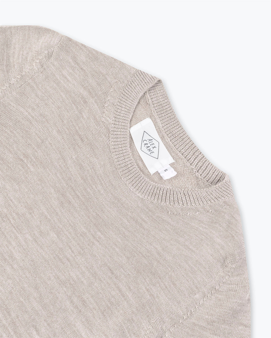 Campo Organic Merino Wool Sweater / Natural Bone