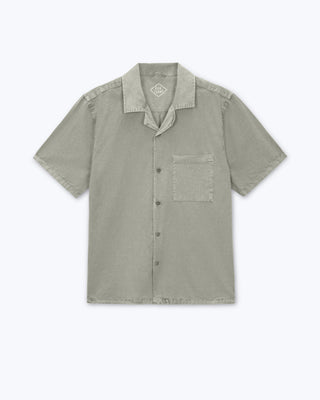 Air Cotton Camp Shirt / Riverstone