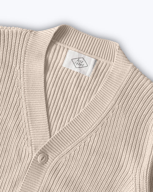 Bay Cardigan / Bone