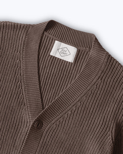 Bay Cardigan / Coffee