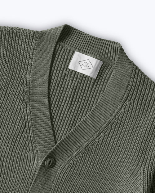 Bay Cardigan / Pine
