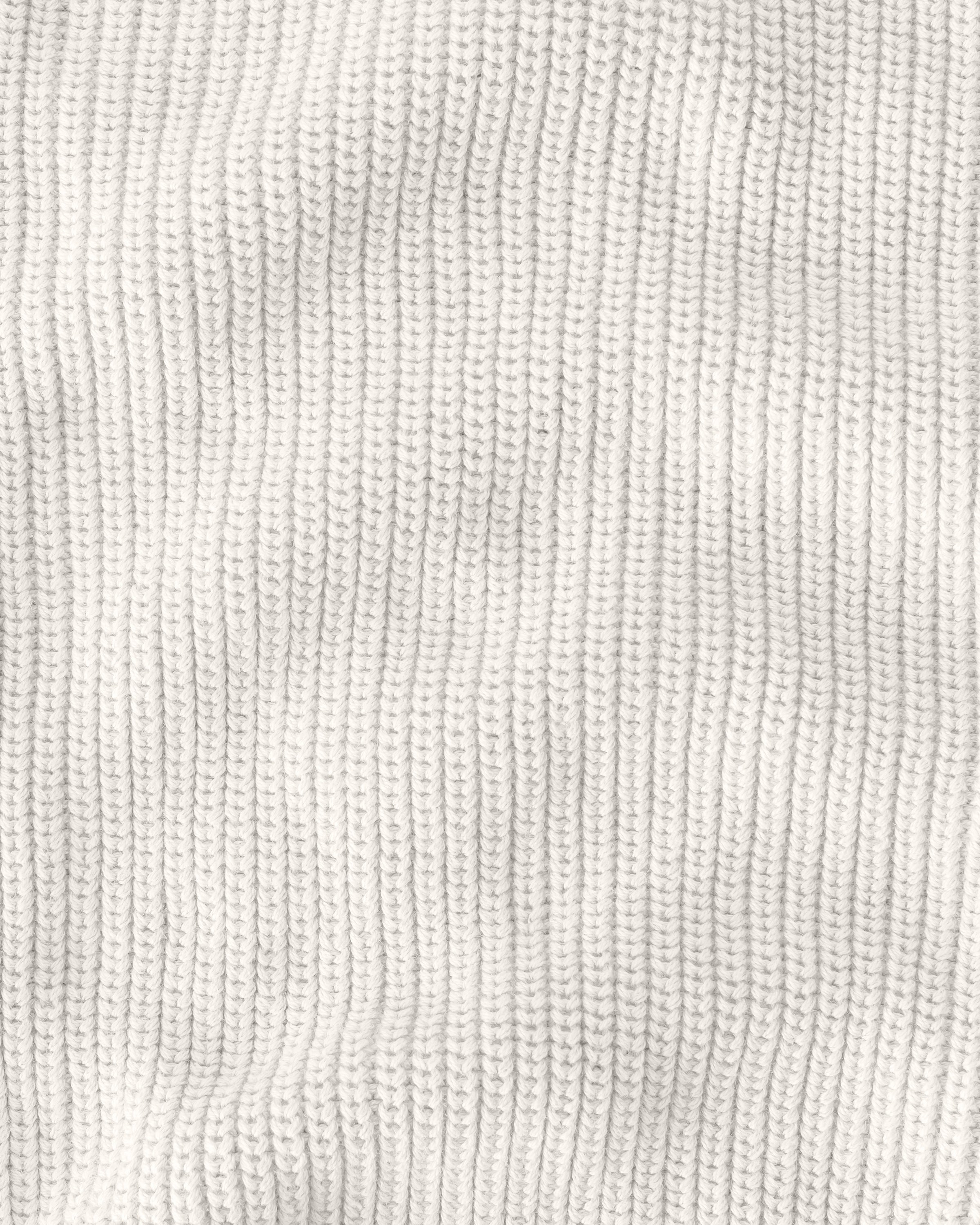 Bay Organic Cotton Chunky Knit Sweater / Cream Off White