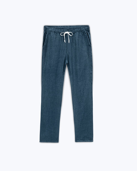 Bo Linen Drawstring Pants - Sustainable French Linen / Overdye