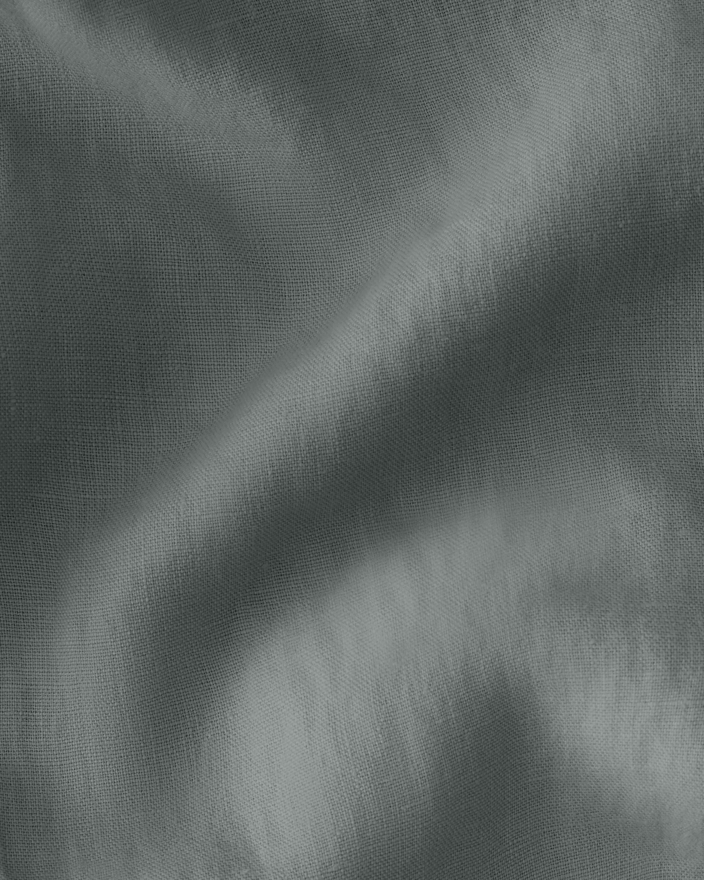 Sustainable French Linen / Faded Green Jade