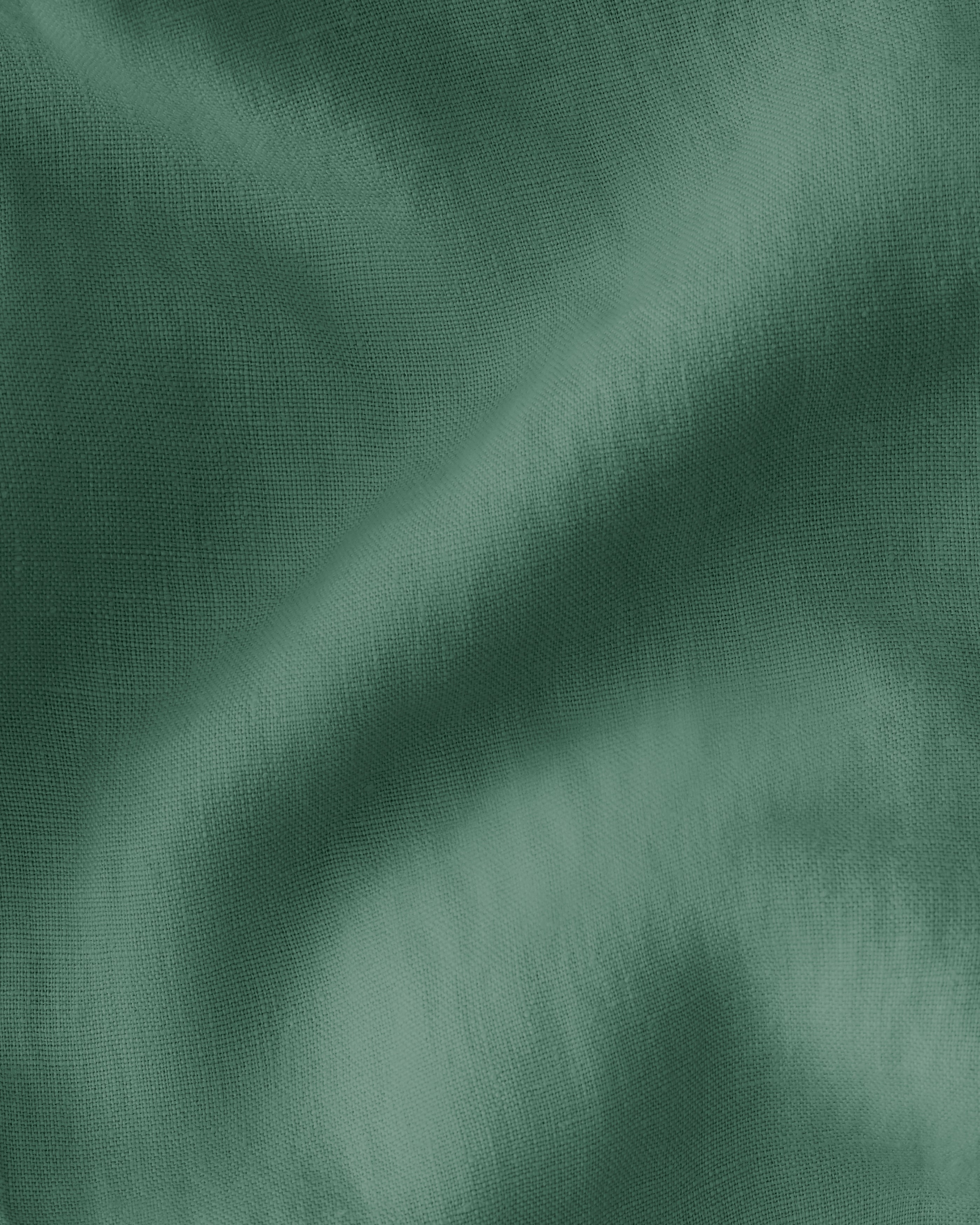 plage カーキシャツ Playa Linen Button-Down Shirt - Sustainable French Linen / Forest