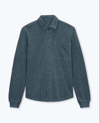 Caza Knit Shirt / Lake