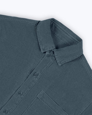 Caza Knit Shirt / Lake