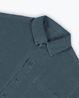 Caza Knit Shirt / Lake