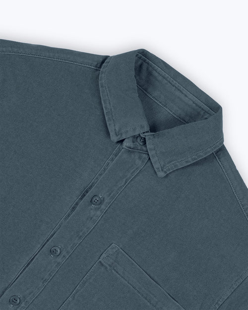 Caza Knit Shirt / Lake