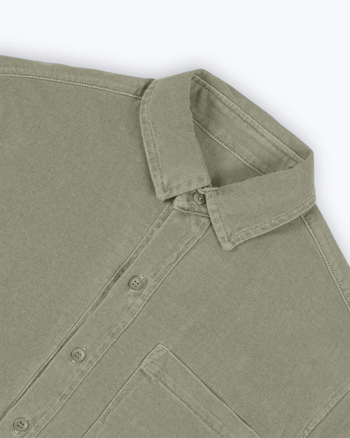 Caza Knit Shirt / Seagrass