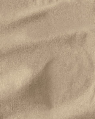 Organic Cotton Alta Pleated Trousers / Brown Gold Clay