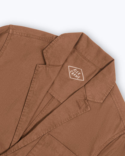 Cotton Alta Blazer / Redwood