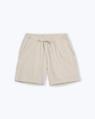 Featherweight Caza Knit Shorts / Cream