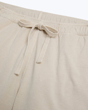 Featherweight Caza Knit Shorts / Cream