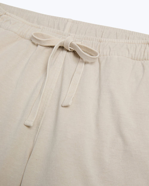 Featherweight Caza Knit Shorts / Cream
