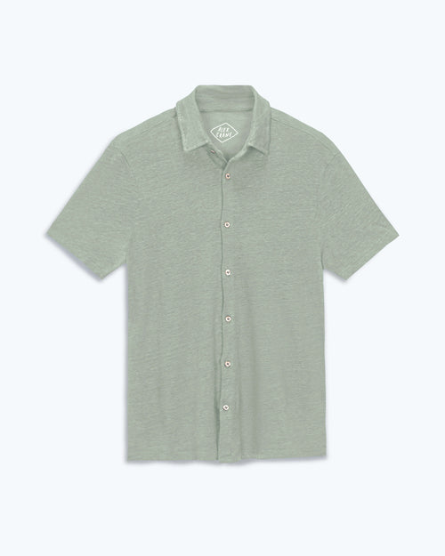 Knit Ola Shirt / Moss