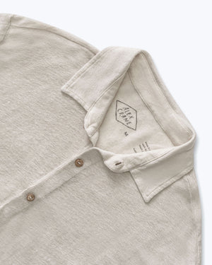 Knit Ola Shirt / Bone