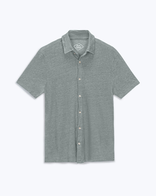 Knit Ola Shirt / Jade