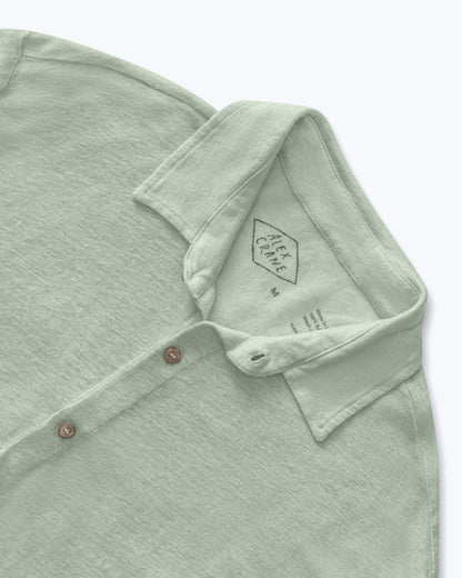 Knit Ola Shirt / Moss