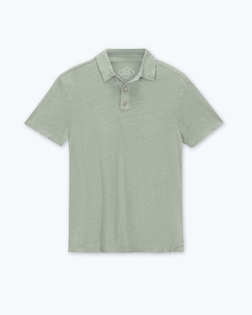 Knit Polo / Moss