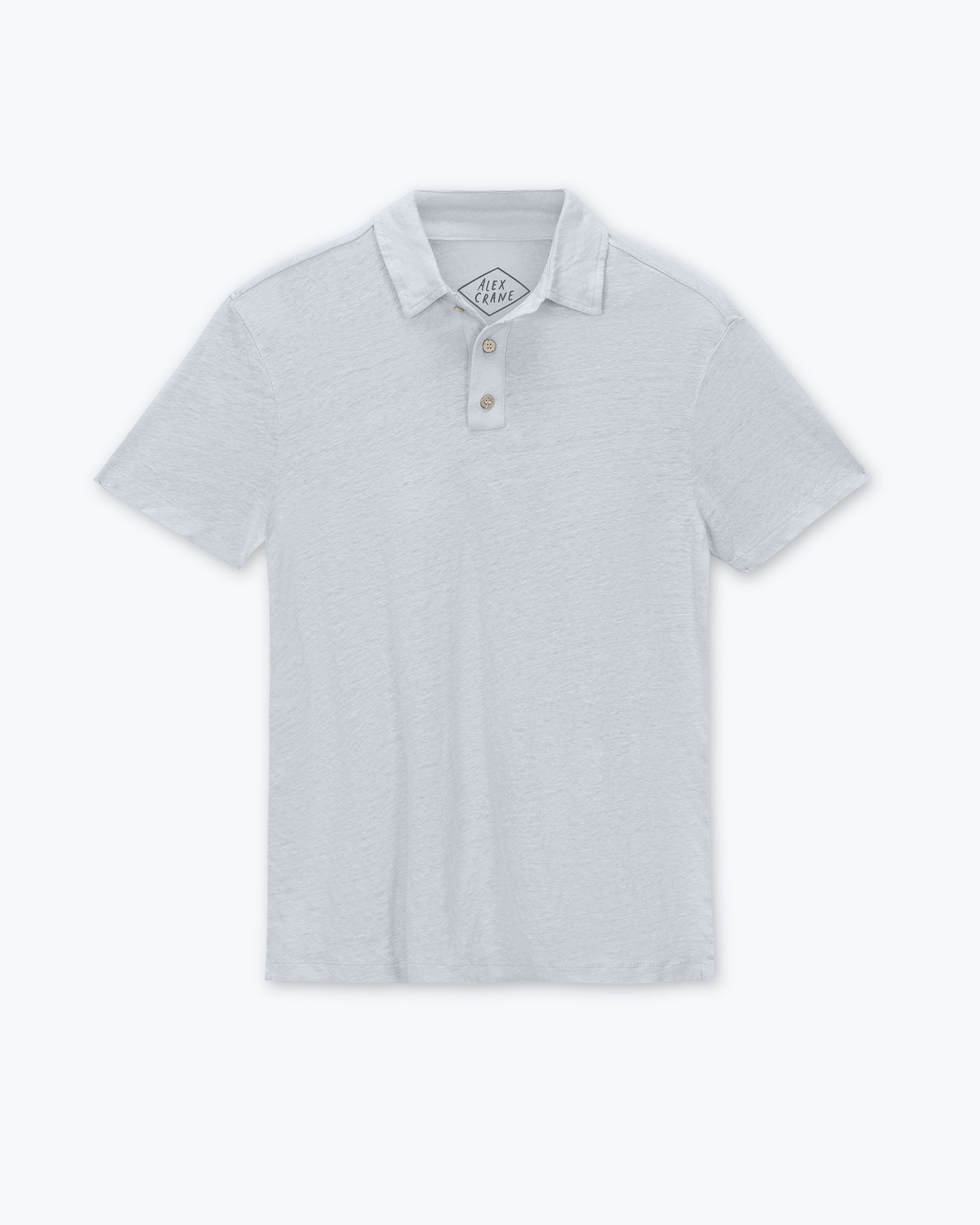 Knit Polo / Steel