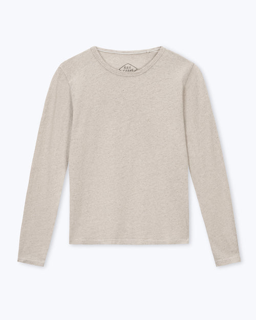 Women's Long Sleeve Sun Tee / Bone