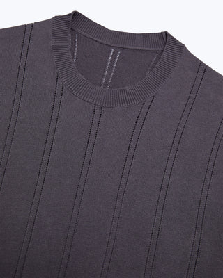 Lolo Drop Needle Sweater Tee / Ash